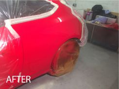 Vauxhall Astra GTC - Rear Quarter Respray