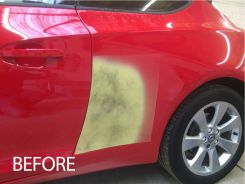 Vauxhall Astra GTC - Rear Quarter Respray