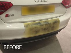 Audi S5 - Rear Bumper Respray