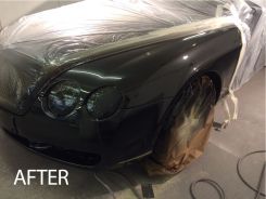 Bentley Contintental GT - Front Wing Respray