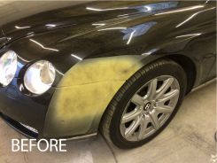 Bentley Contintental GT - Front Wing Respray