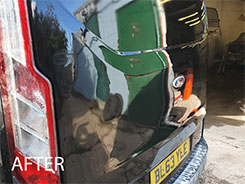 Ford Transit - Rear Door Respray