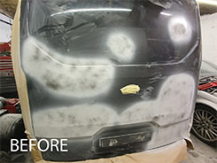 Ford Transit - Rear Door Respray