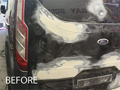 Ford Transit - Rear Door Respray