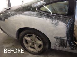 aguar XK8 - Rear Quarter Repair