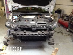 Volkswagen Scirocco - Front end replacement