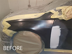 VW Golf - Wing Respray