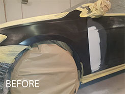 VW Golf - Wing Respray